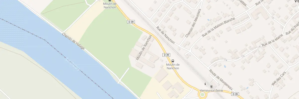 Plan du 1 Moulin de Nanchon à Vernou-la-Celle-sur-Seine