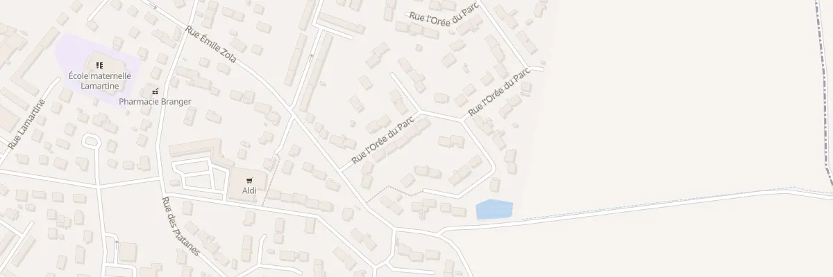 Plan du 12 Rue l’Oree du Parc à Verneuil-l’Étang