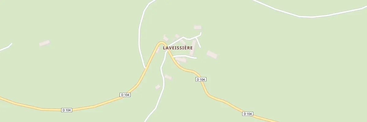 Plan du 2 Laveissiere à Marcenat
