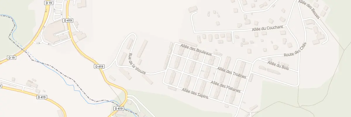 Plan du 70 All des Troenes à Saint-Georges-de-Mons