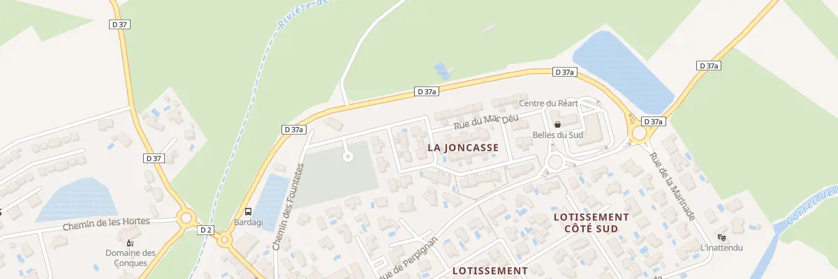 Plan du 4 Rue du Monestir Del Camp à Villemolaque