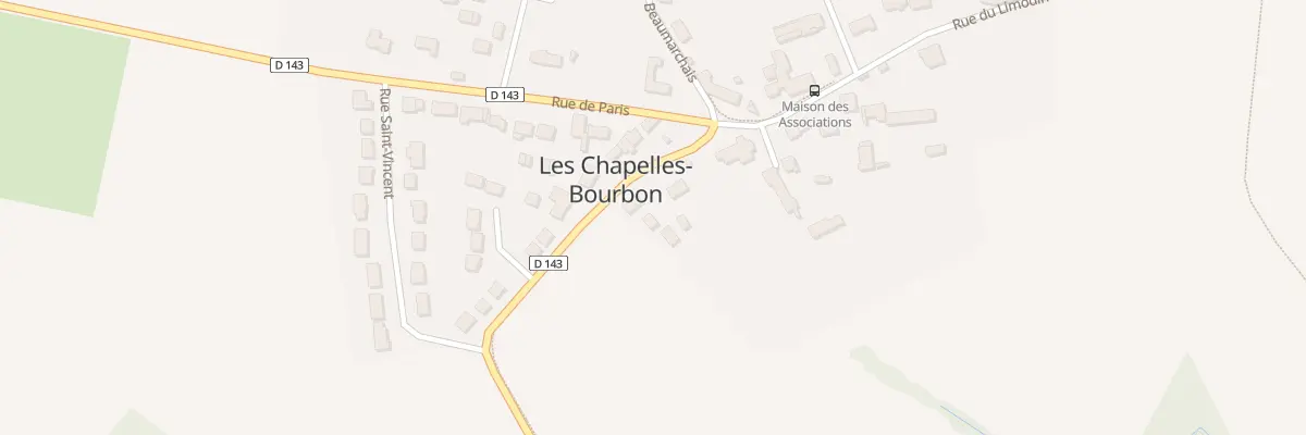 Plan du 3B Rue de Marles aux Chapelles-Bourbon