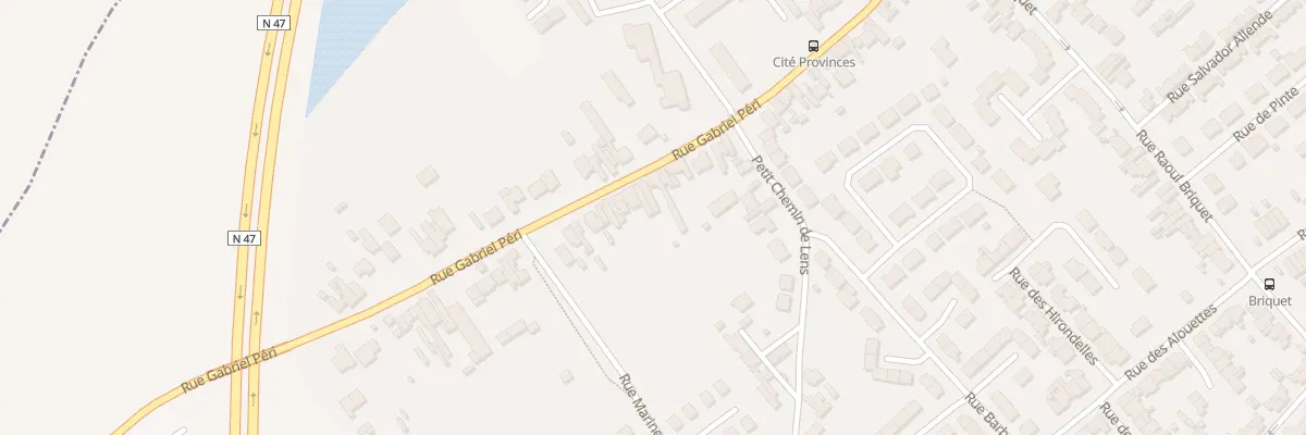Plan du 209 Rue Gabriel Péri à Wingles