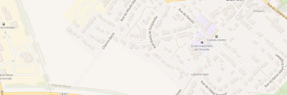 Plan du 17 Rue Joseph P. Pinchon à Clairoix