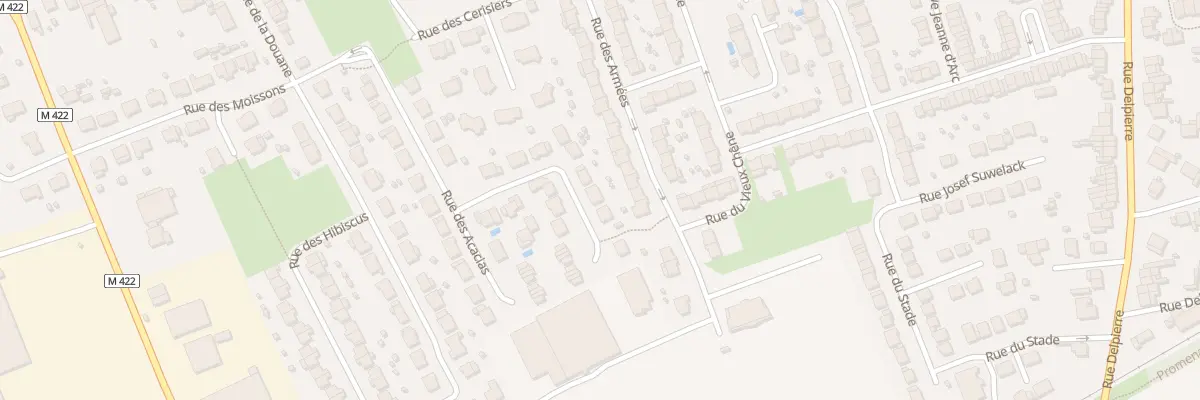 Plan du 33 Rue des Acacias à Erquinghem-Lys
