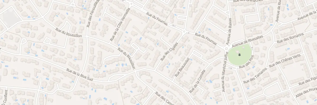 Plan du 9 Rue des Cigales à Saint-Estève