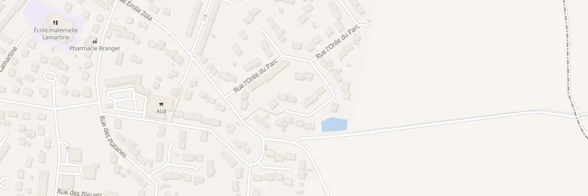 Plan du 26 Rue l’Oree du Parc à Verneuil-l’Étang