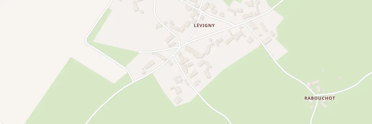 Plan du 24 Levigny à Givardon