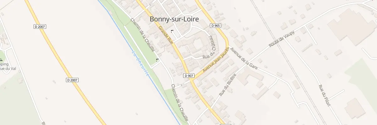 Plan du 12 Gr Grande Rue à Bonny-sur-Loire