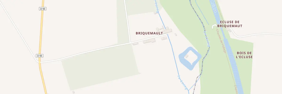 Plan du 5322 Briquemault à Sainte-Geneviève-des-Bois