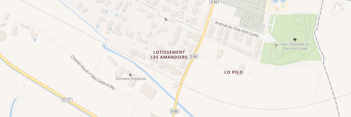 Plan du 6 Rue de l’Amandon à Espira-de-l’Agly