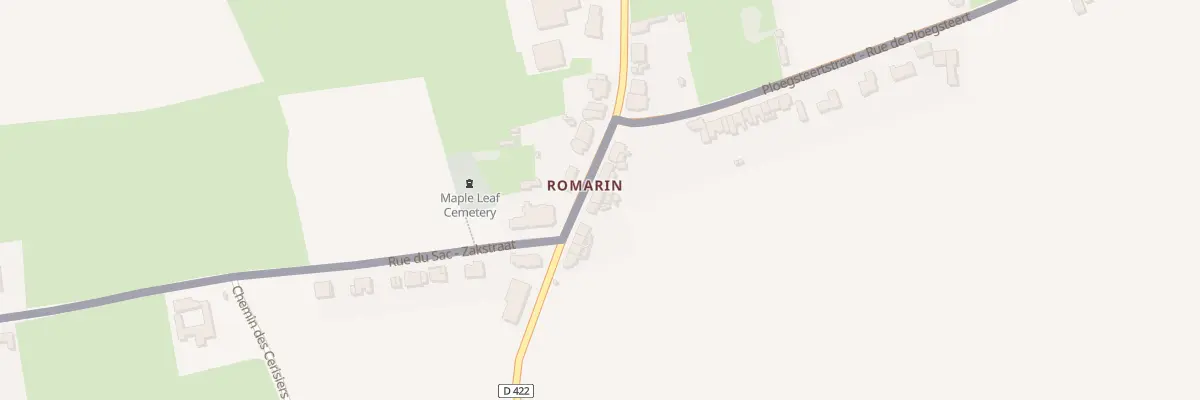 Plan du 2428 Rue de Warneton à Nieppe