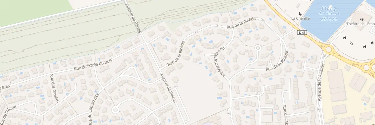 Plan du 37 Rue de la Pinède à Saint-Estève