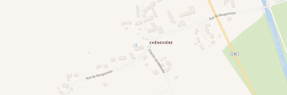 Plan du 8 Rue du Bougonnois à Beaulieu-sur-Loire