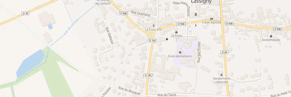 Plan du 2 Rue de la Misacard à Lassigny