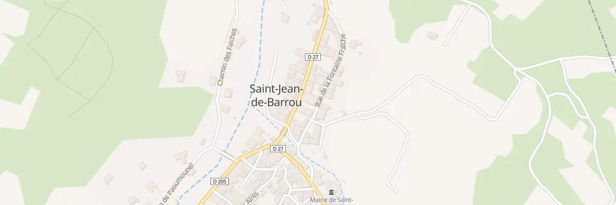 Plan du 9 Av de Narbonne à Saint-Jean-de-Barrou