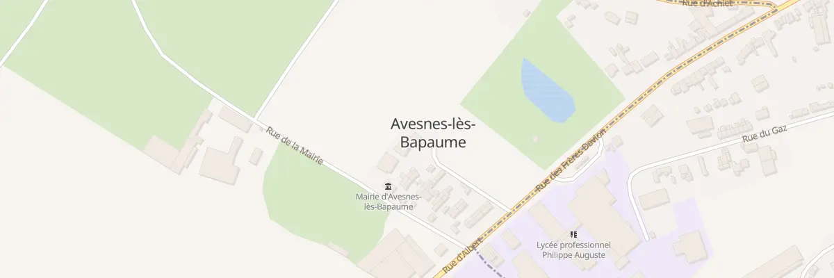 Plan du 24 Imp des Cheminots à Avesnes-lès-Bapaume