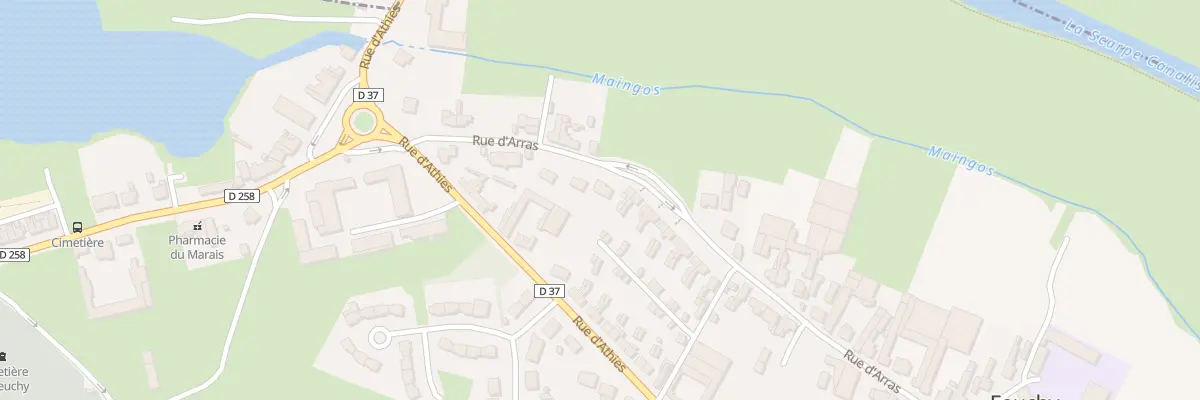 Plan du 50Q Rue d’Arras à Feuchy