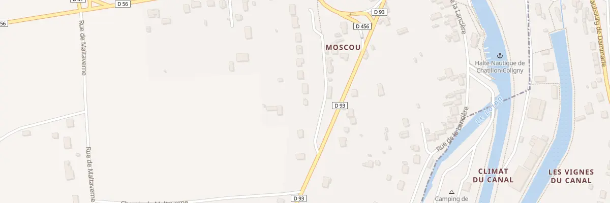 Plan du 5 Che de Moscou à Sainte-Geneviève-des-Bois