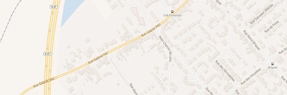 Plan du 203 Rue Gabriel Péri à Wingles