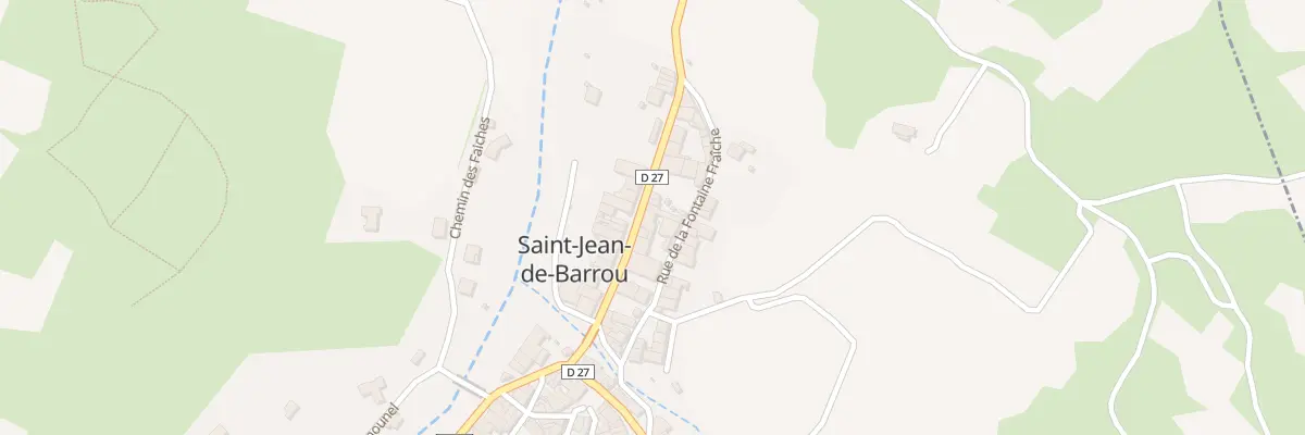 Plan du 15 Av de Narbonne à Saint-Jean-de-Barrou