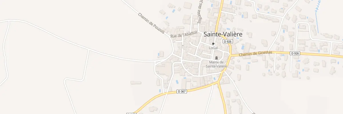 Plan du 5 Rue Bel Air à Sainte-Valière
