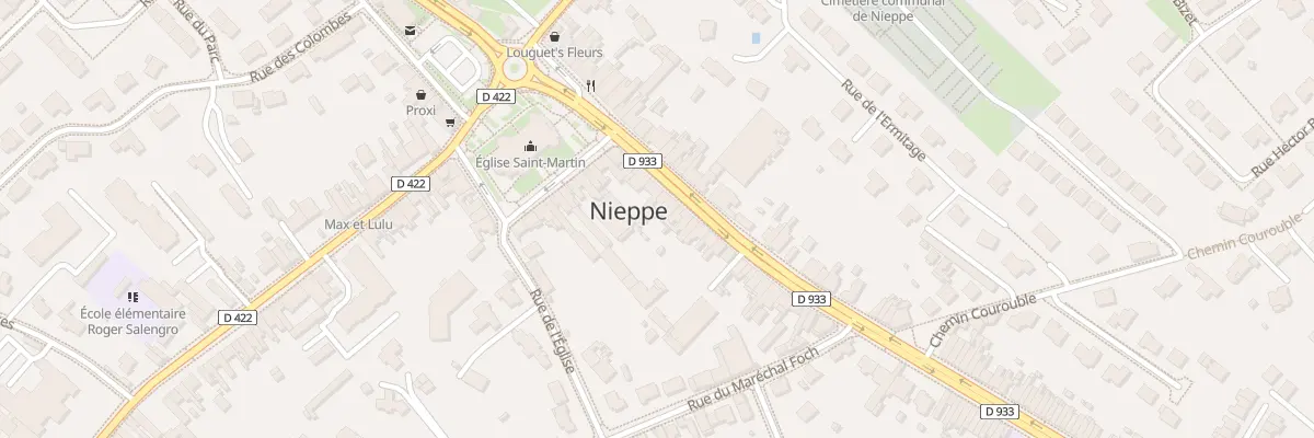 Plan du 144 Rue d’Armentieres à Nieppe
