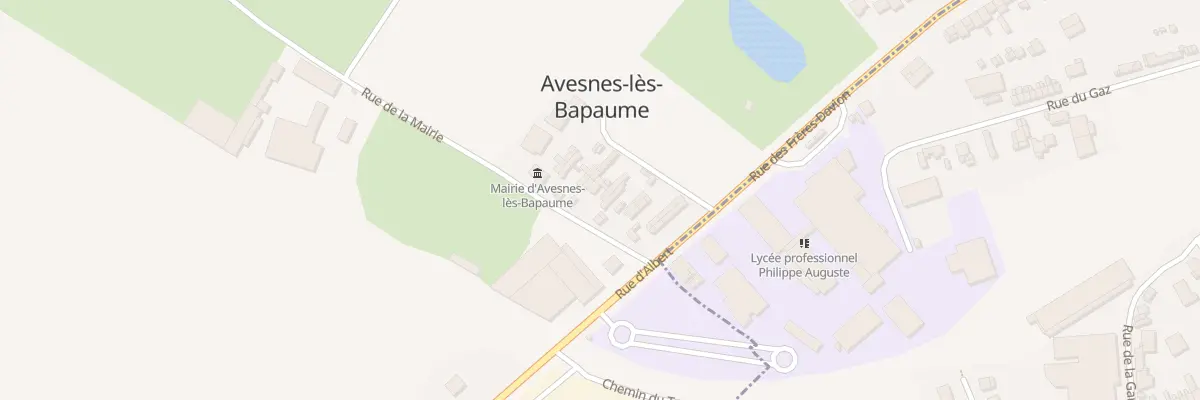 Plan du 11 Rue de la Mairie à Avesnes-lès-Bapaume