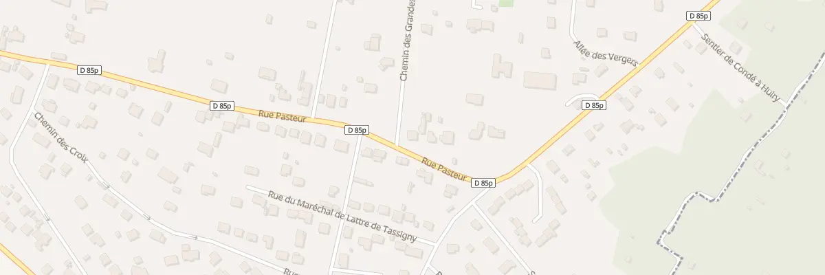 Plan du 185 Rue Pasteur à Condé-Sainte-Libiaire