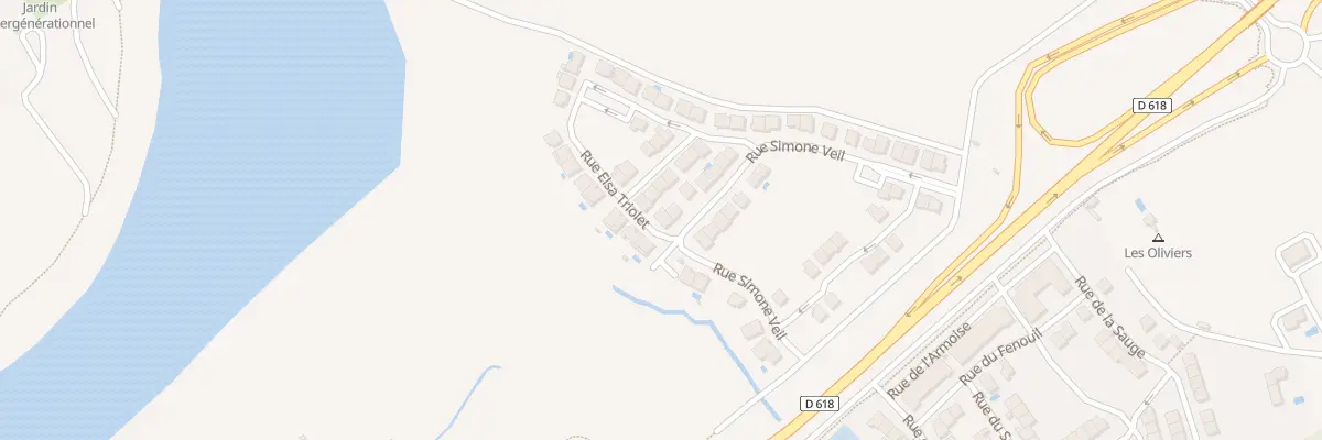 Plan du 42 Rue Simone Veil au Boulou