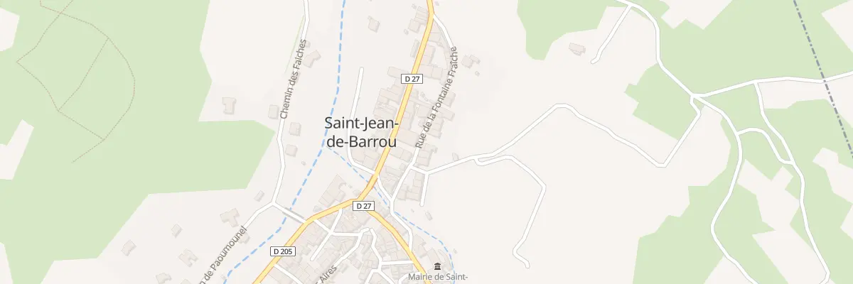 Plan du 7A Rue de la Fontaine Fraîche à Saint-Jean-de-Barrou