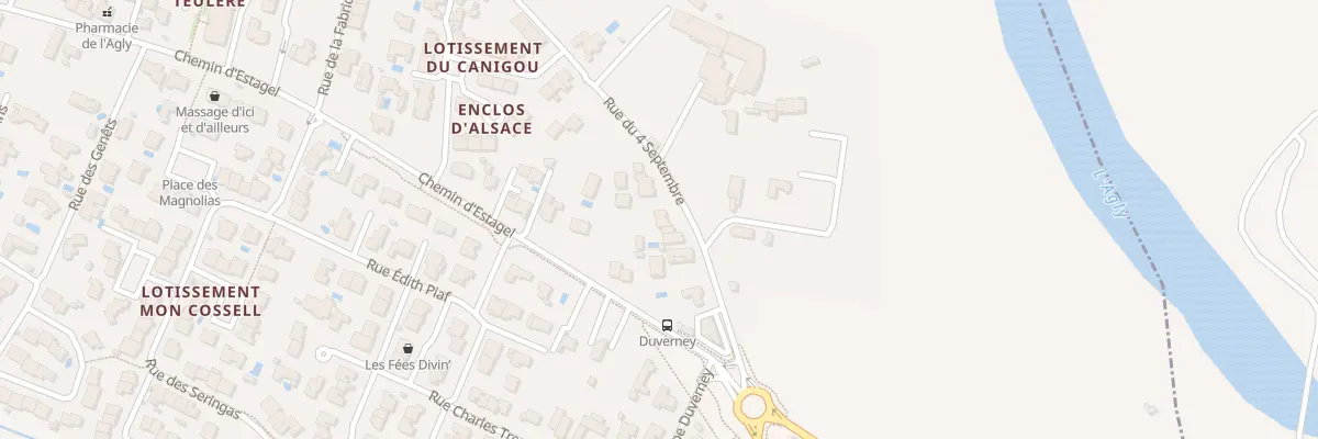 Plan du 65 Rue du Quatre Septembre à Espira-de-l’Agly