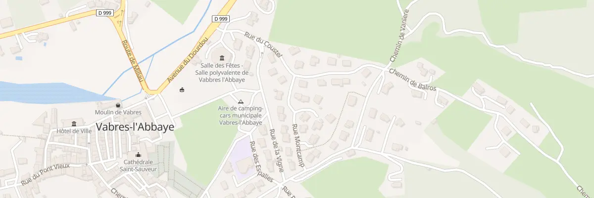 Plan du 2 Rue Montcamp à Vabres-l’Abbaye