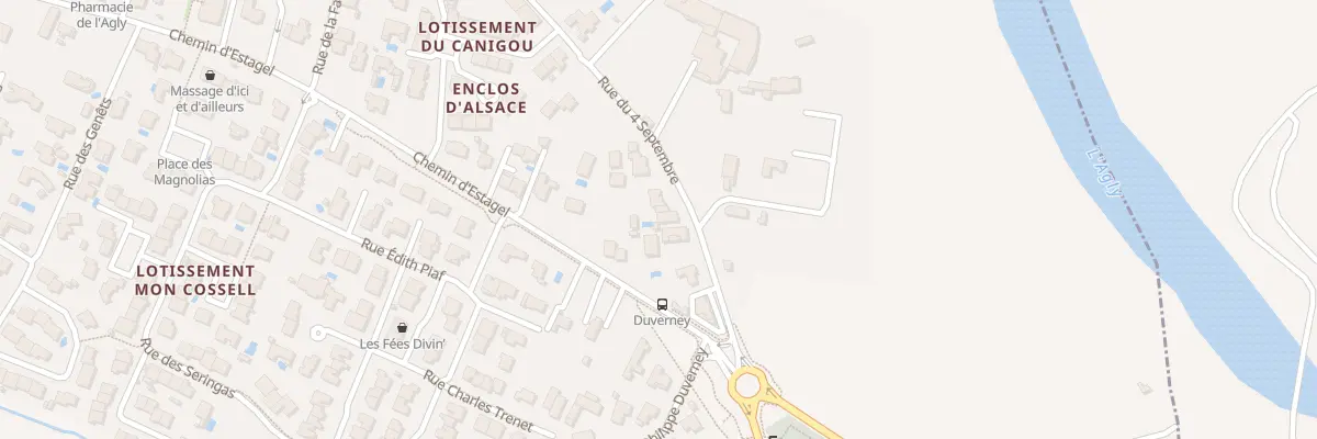 Plan du 67 Rue du Quatre Septembre à Espira-de-l’Agly