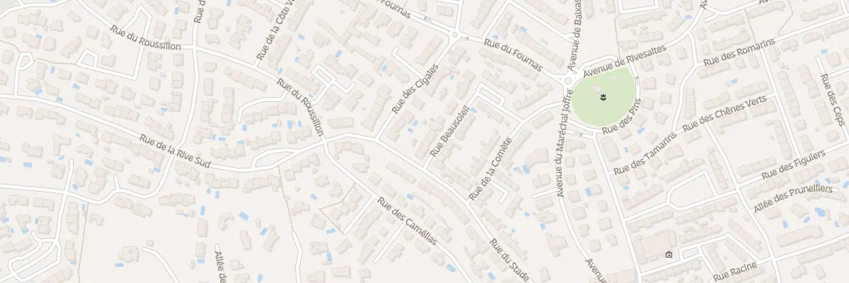 Plan du 15 Rue Beausoleil à Saint-Estève