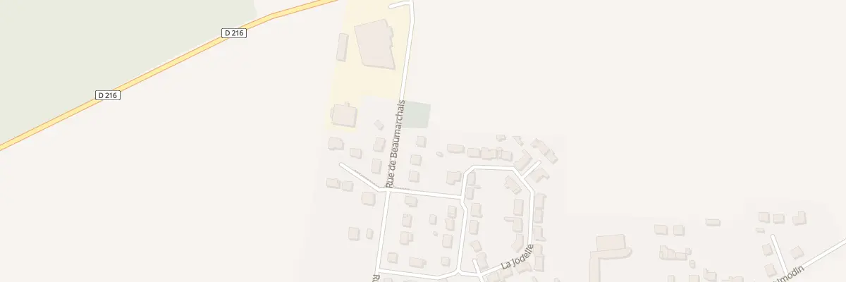 Plan du 20 Rue de Beaumarchais aux Chapelles-Bourbon