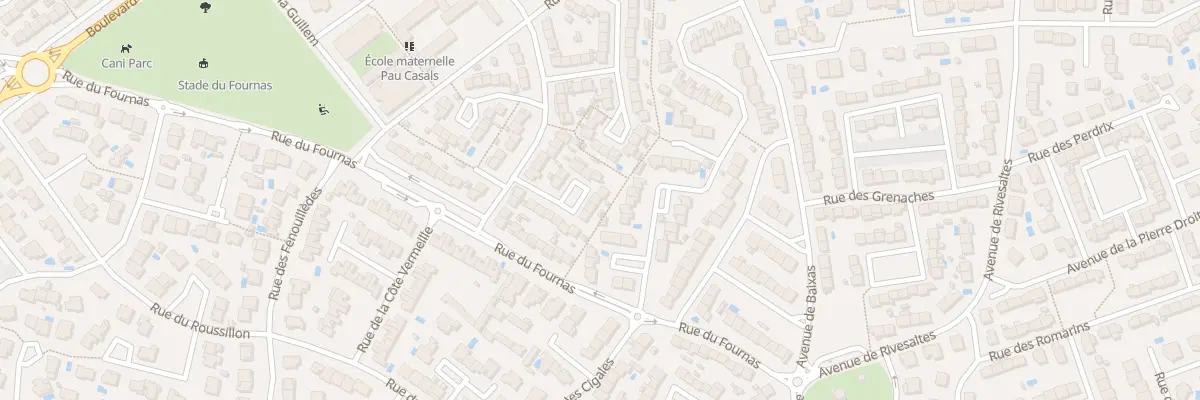 Plan du 1 Rue des Cortalets à Saint-Estève