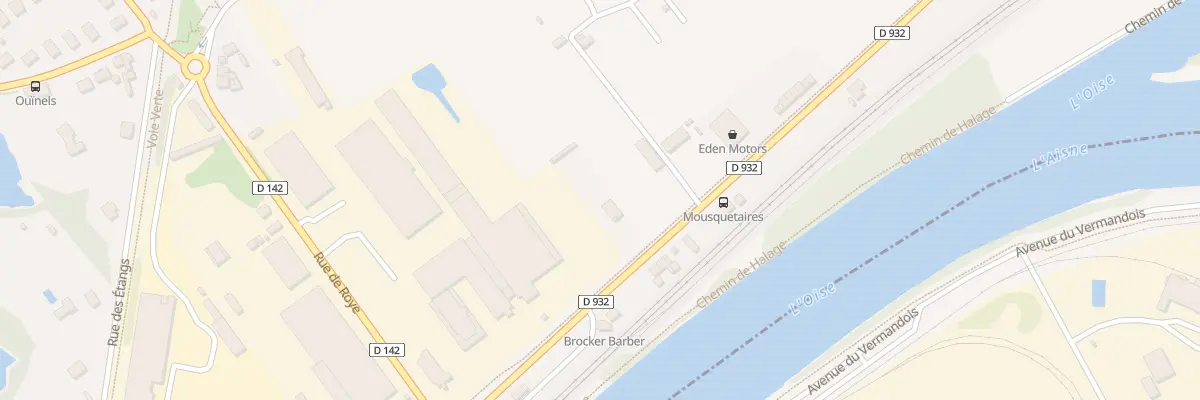 Plan du 238 Rue de la République à Clairoix
