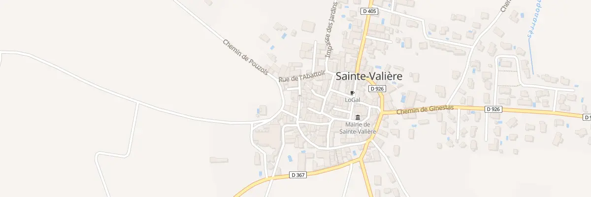 Plan du 2 Rue du Minervois à Sainte-Valière