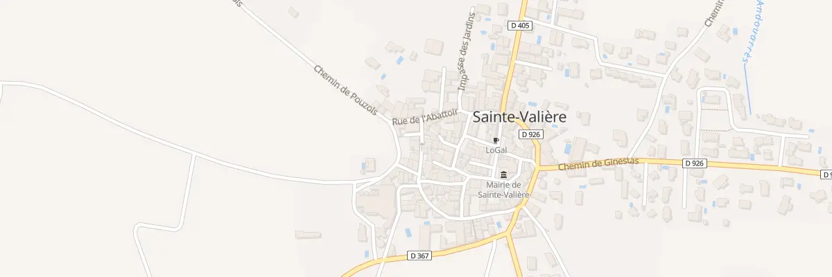 Plan du 1 Imp Marquier à Sainte-Valière