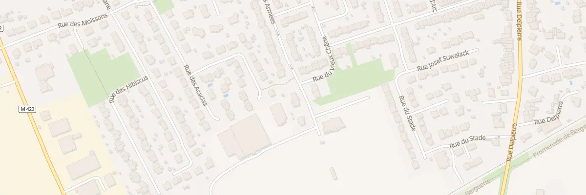 Plan du 34 Rue des Armées à Erquinghem-Lys