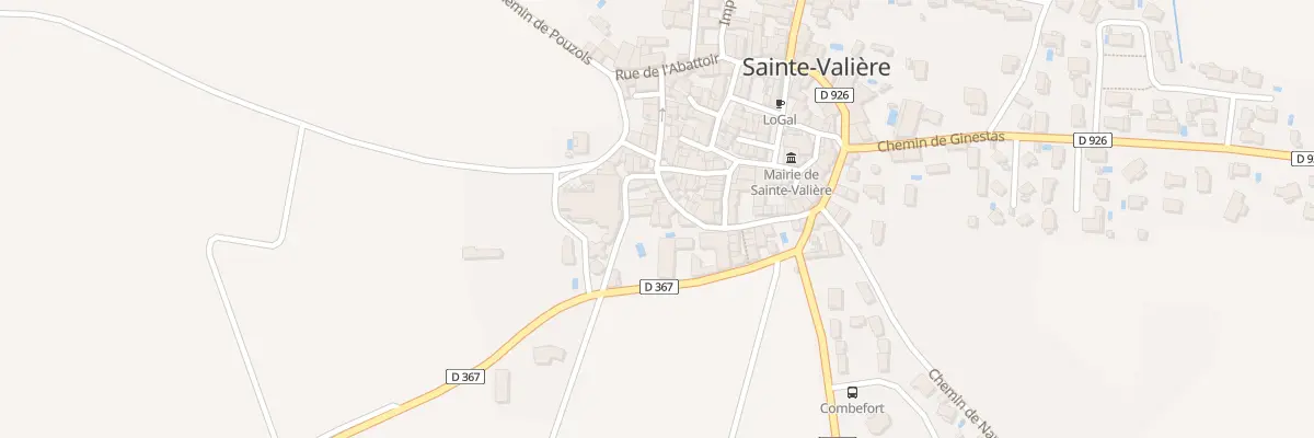 Plan du 8 Rue de l’Egassieral à Sainte-Valière