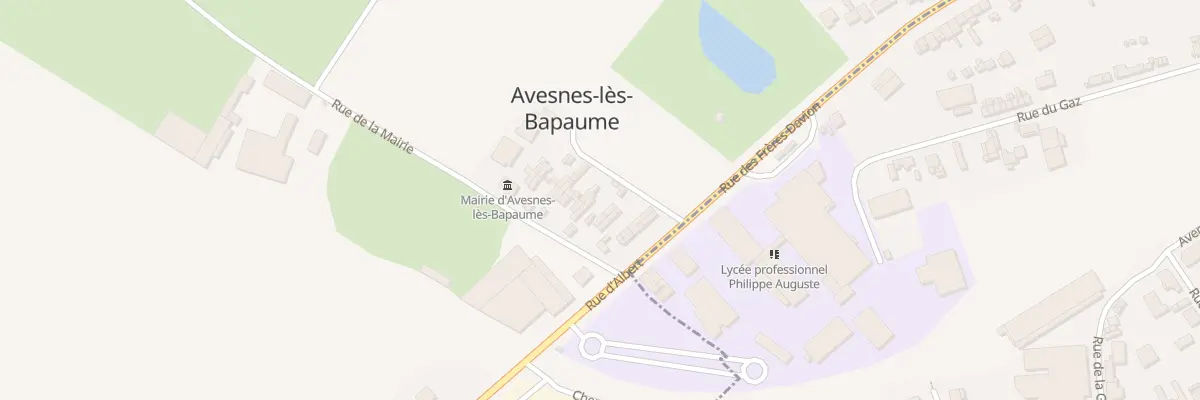 Plan du 10 Imp des Cheminots à Avesnes-lès-Bapaume