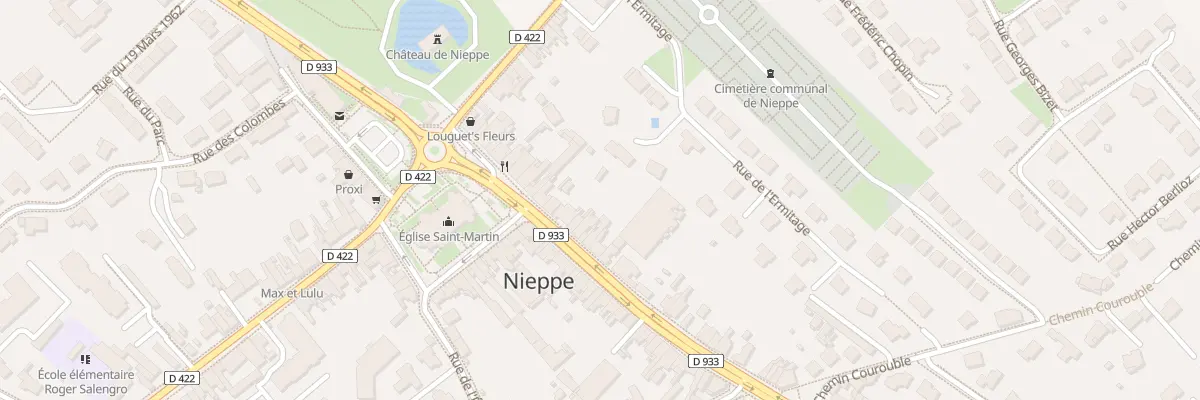 Plan du 119 Rue d’Armentieres à Nieppe