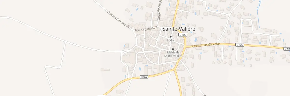 Plan du 1 Pl Marcellin Albert à Sainte-Valière