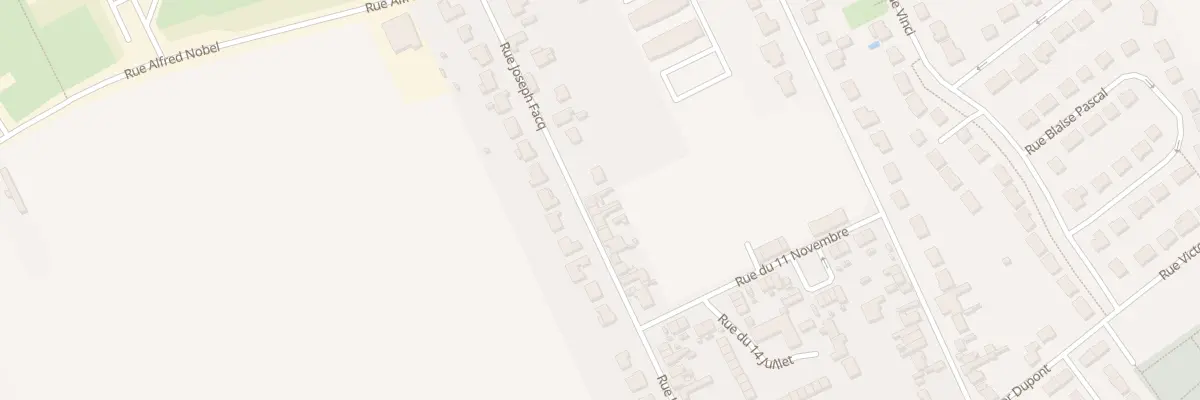 Plan du 68 Rue Joseph Facq à Vendin-le-Vieil