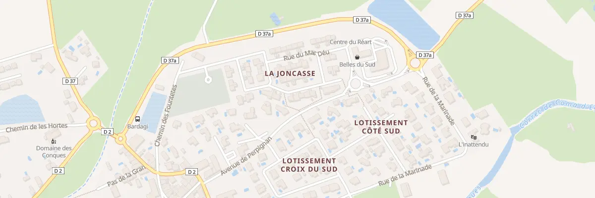 Plan du 16 Rue du Monestir Del Camp à Villemolaque
