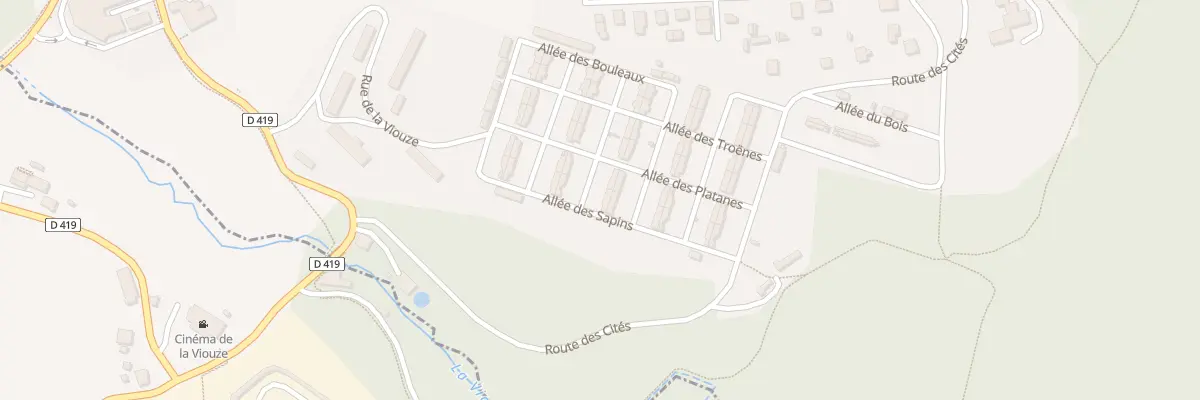 Plan du 41 All des Sapins à Saint-Georges-de-Mons