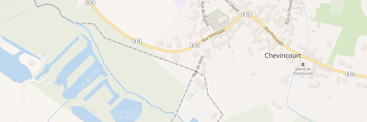 Plan du 57 Rue du Matz à Marest-sur-Matz