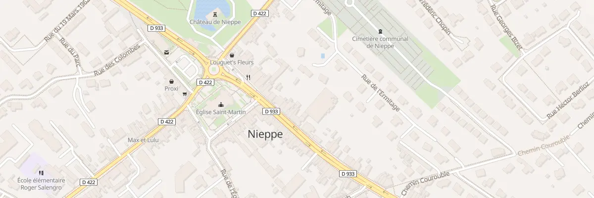 Plan du 125 Rue d’Armentieres à Nieppe